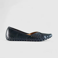 Karyoka Comfort Leather Casuals 1208 Black Sandals | familyshoecentre
