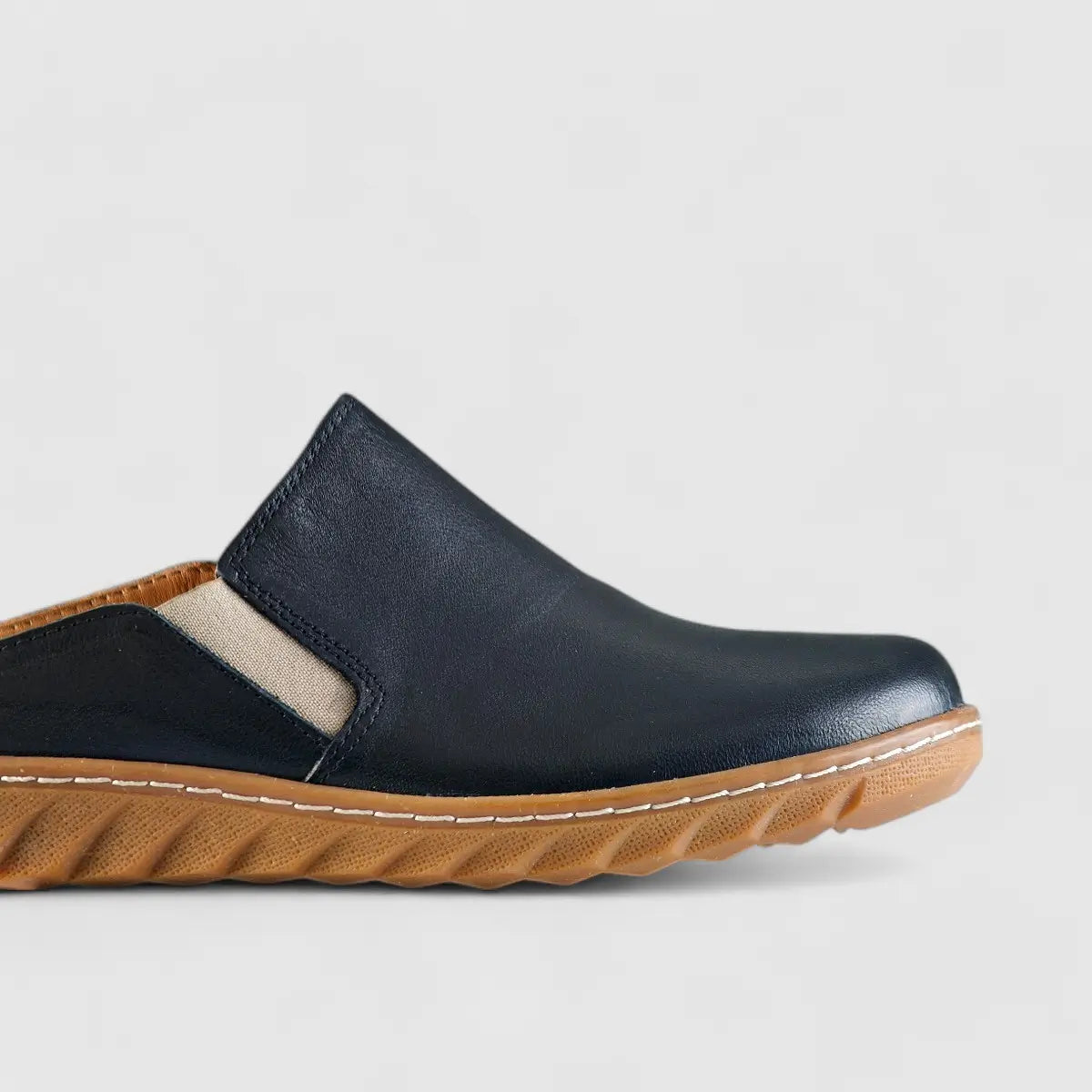 Karyoka Comfort Push In 3416 Black Sandals | familyshoecentre
