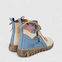 Karyoka Ladies Leather Comfort Ankle Boot 7134 Multi KB35