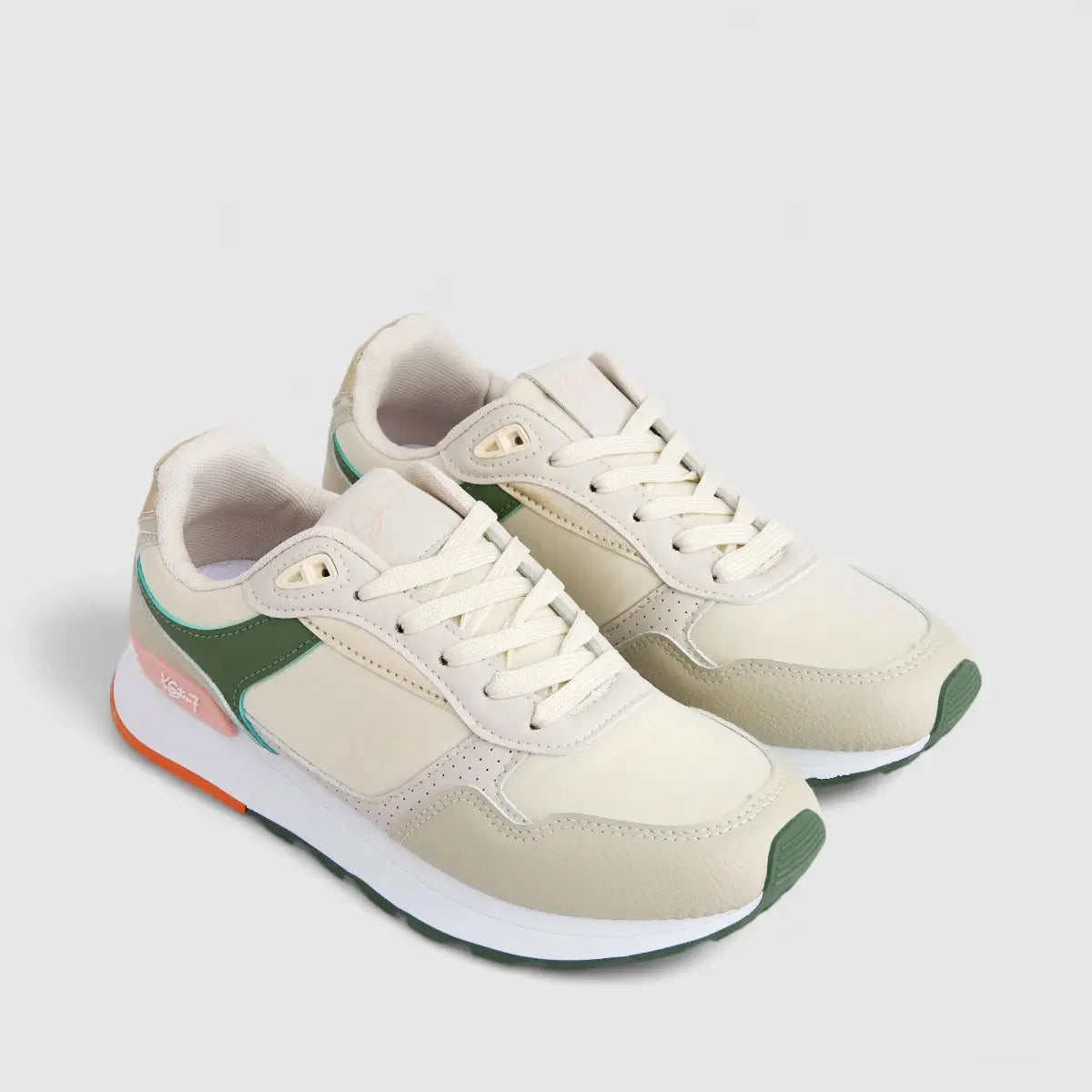 Klevas Ladies Casual Sneaker K7528L Iris Beige KL12