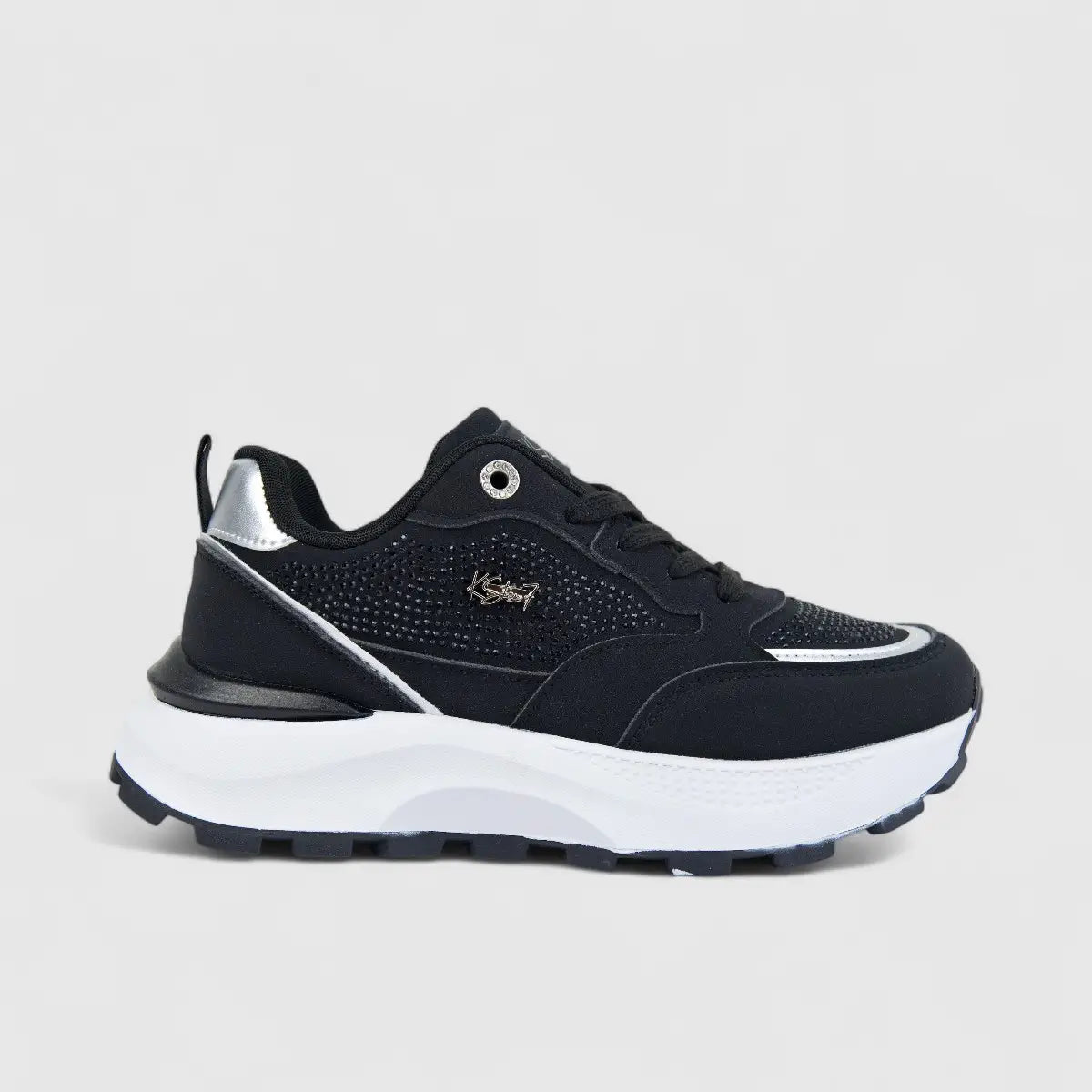 Klevas Ladies Casual Sneaker K7634L Shinee Black KL14