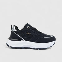 Klevas Ladies Casual Sneaker K7634L Shinee Black KL14