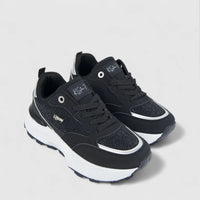 Klevas Ladies Casual Sneaker K7634L Shinee Black KL14