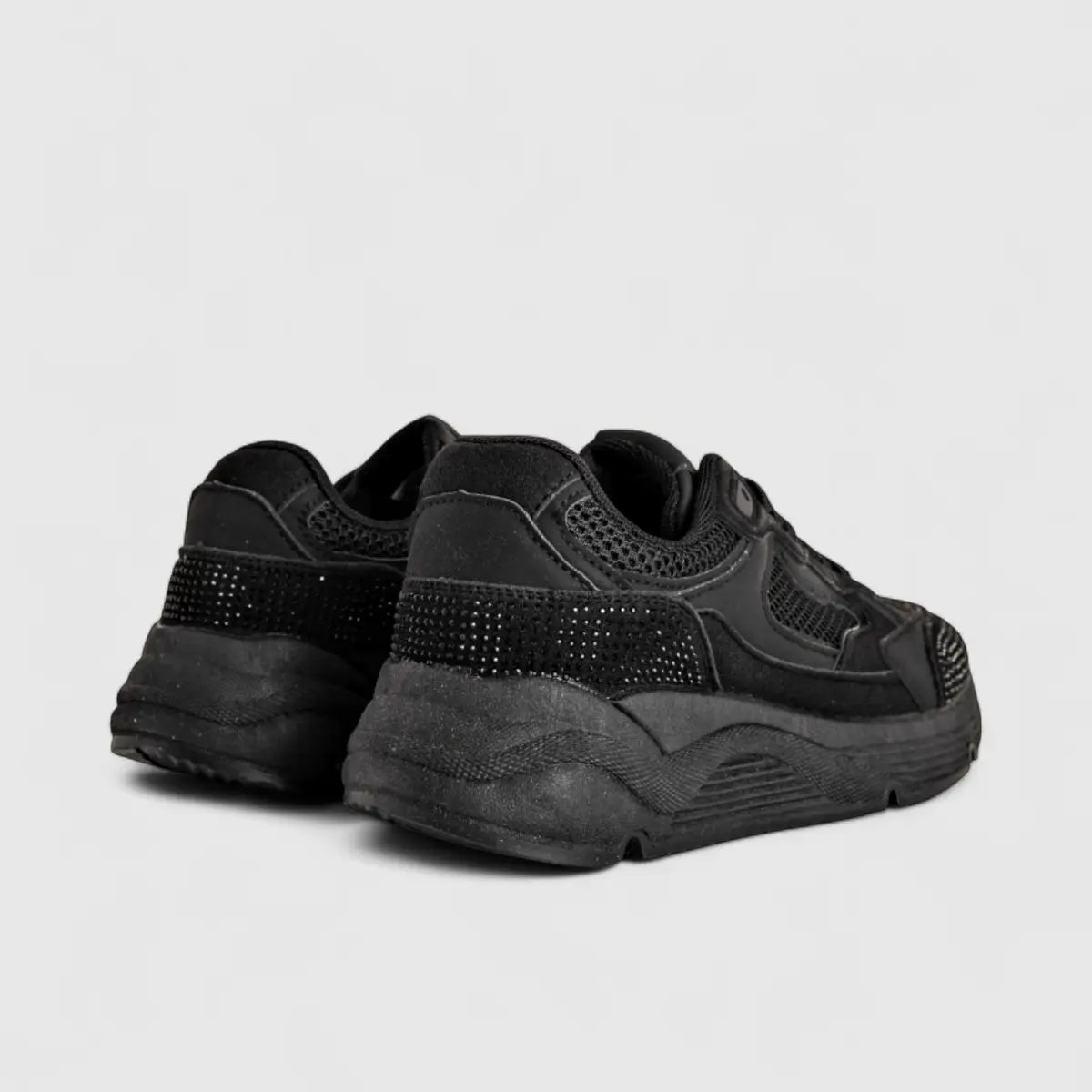 Klevas Ladies Casual Sneaker K7523L Vexa Black Mono KL9