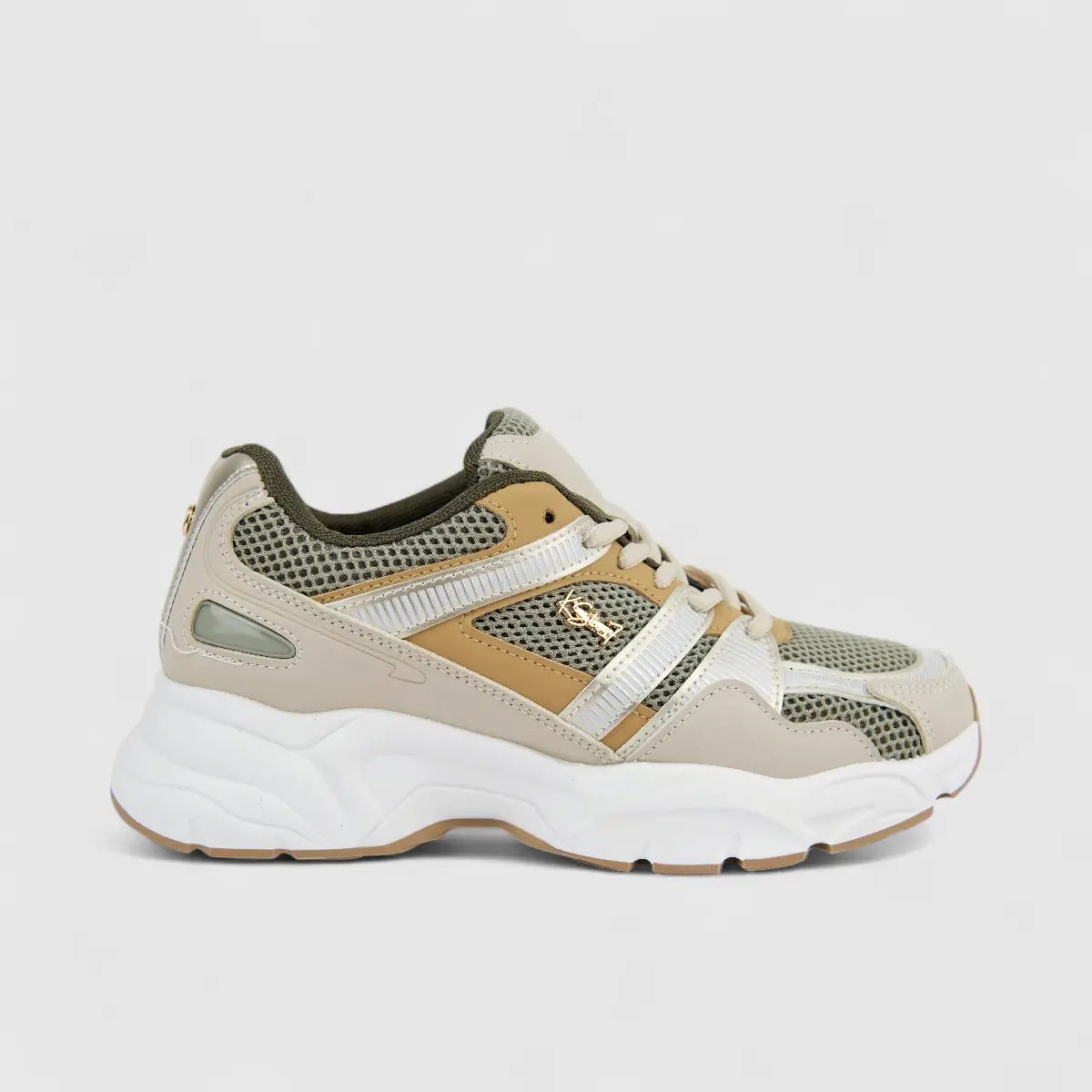 Klevas Ladies Sneaker K7724L Lira Beige/Green KL17