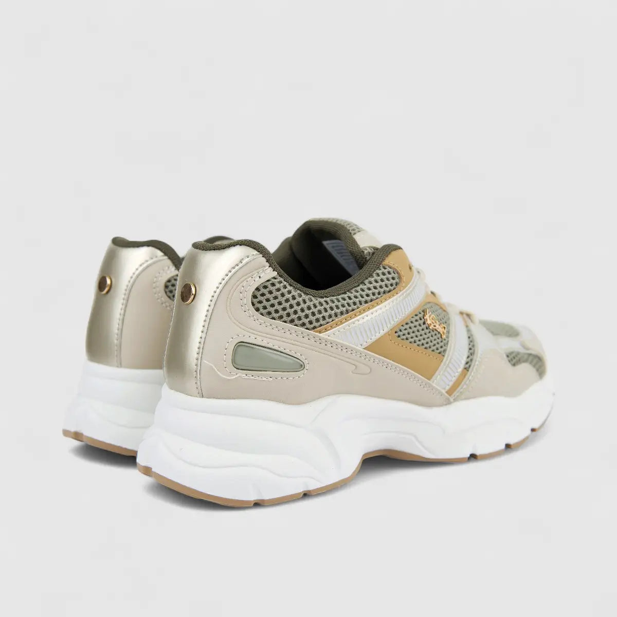 Klevas Ladies Sneaker K7724L Lira Beige/Green KL17