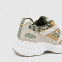 Klevas Ladies Sneaker K7724L Lira Beige/Green KL17