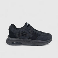 Klevas Men's Casual Sneaker K7608M Sleet Black Mono KM20