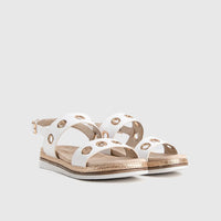 Ladies Comfort Sandals SA035 White Sandals | familyshoecentre
