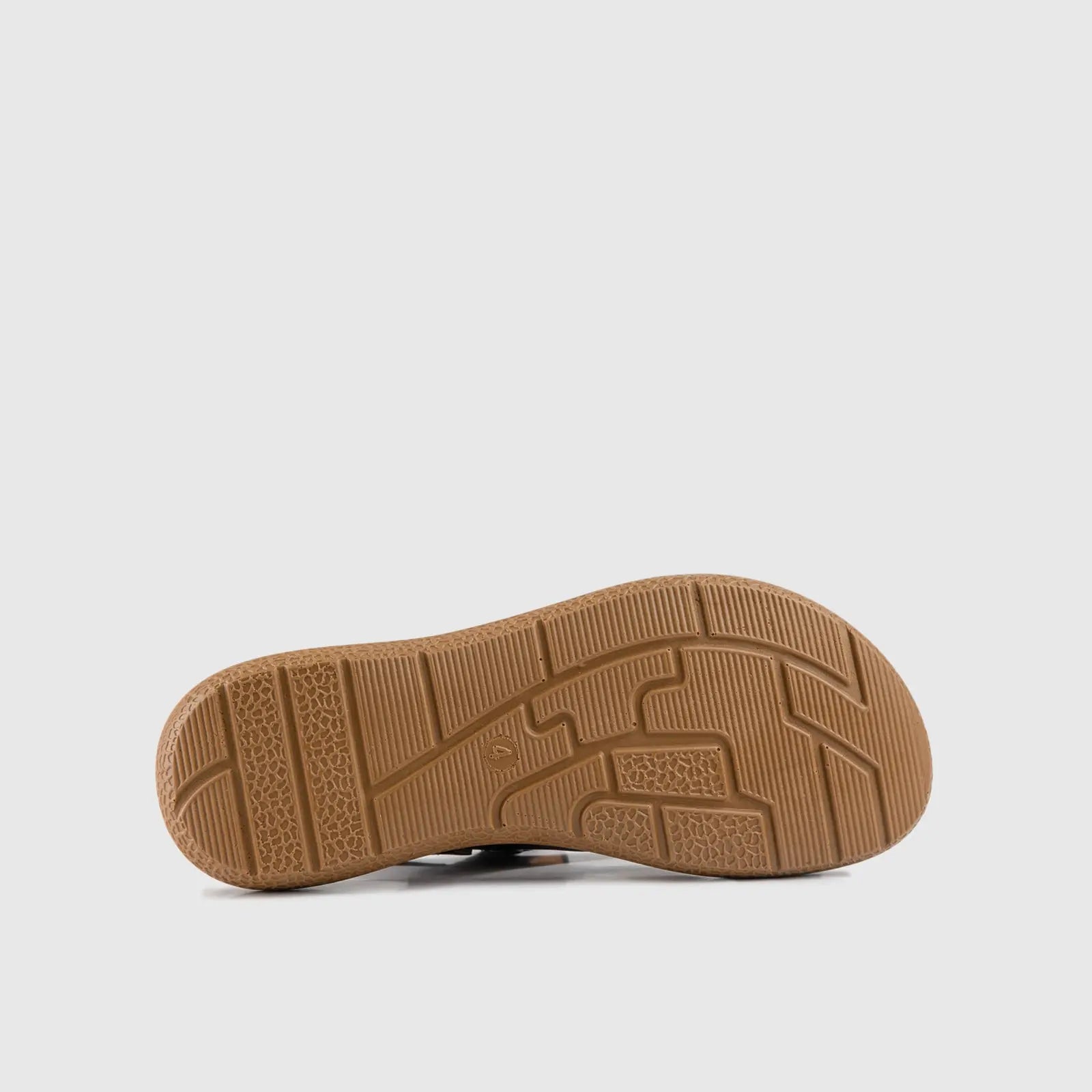 Ladies Strap Sandal Brown 10339 Sandals | familyshoecentre