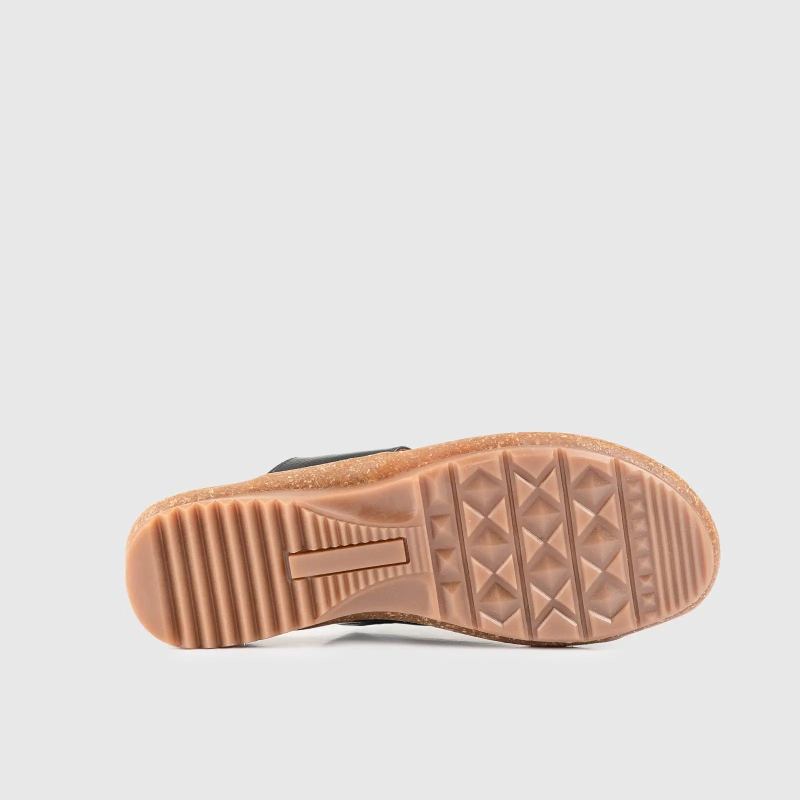 Leather Flat Comfort Sandals Black 902 Sandals | familyshoecentre