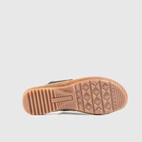 Leather Flat Comfort Sandals Black 902 Sandals | familyshoecentre
