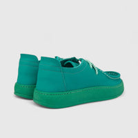 Majencia Ladies Leather Casual Lace Up Shoe 241094  Emerald Green MJ6