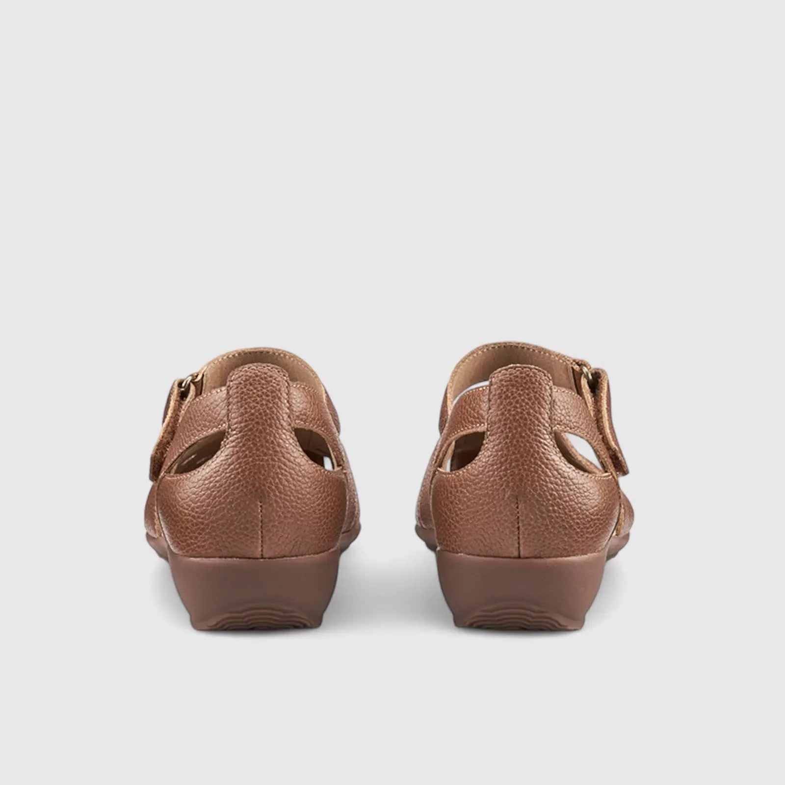 May Comfort Fisherman Leather Shoe Sandal Tan Sandals | familyshoecentre