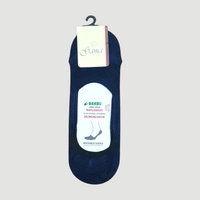 Men's Bamboo Invisible Socks Art No.266 Navy