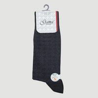 Men's Bamboo Pure Cotton Socks Art No.807 Black  (UK6 TO UK12)