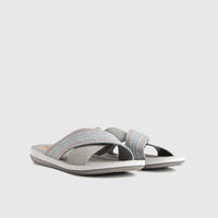 Mens Comfort Sandal DA019 Grey Sandals | familyshoecentre