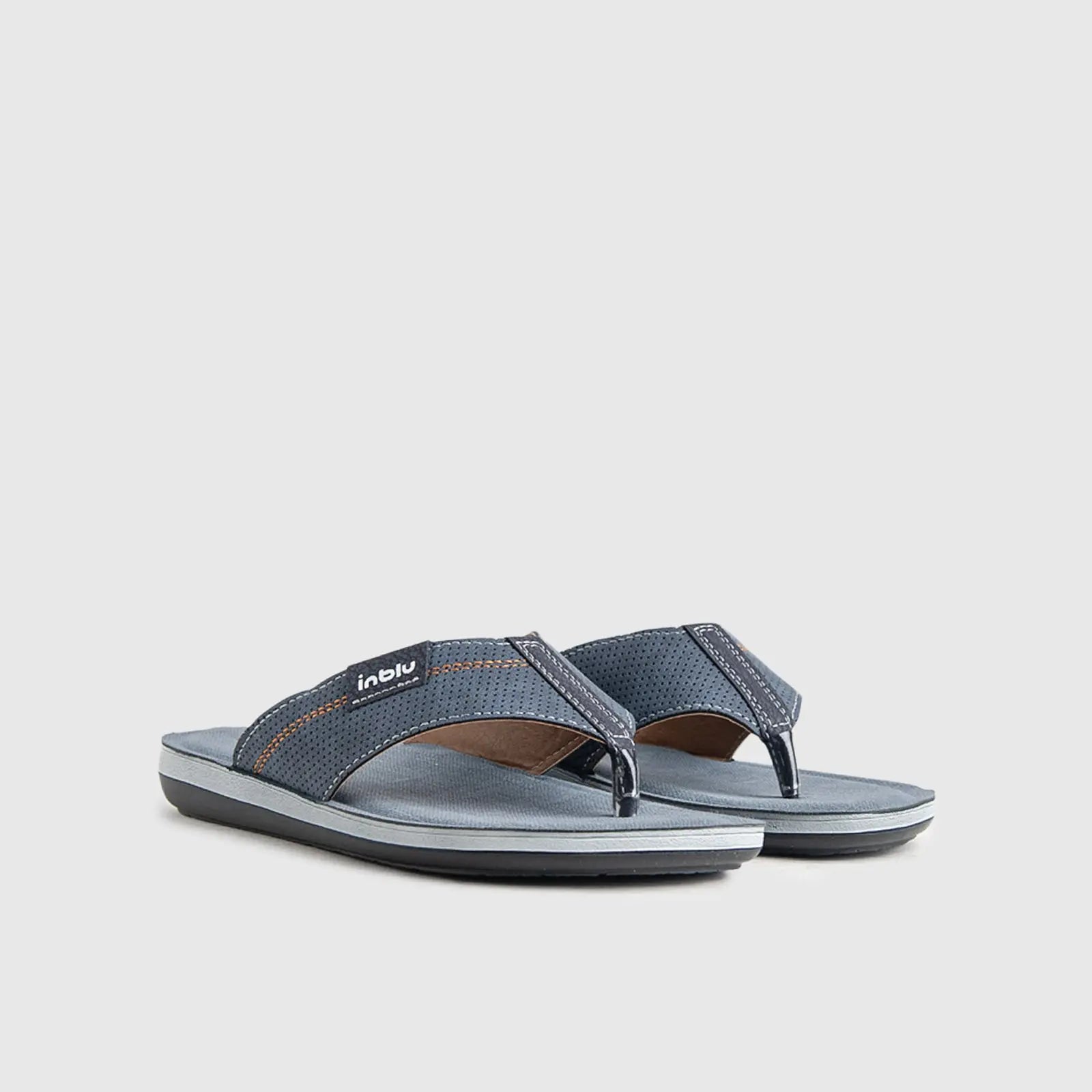 Mens Comfort Sandal DA021 Blue Sandals | familyshoecentre