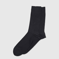Men's Micro Modal Socks Art No.805 in Smokey Grey, mid-calf length suitable for UK sizes 8 to 10.