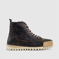 Modelle Leather Casual Sneaker Brown 29824 Sneakers | familyshoecentre