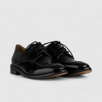 Morbido Leather Oxfords Black NSH500-16 Oxfords | familyshoecentre
