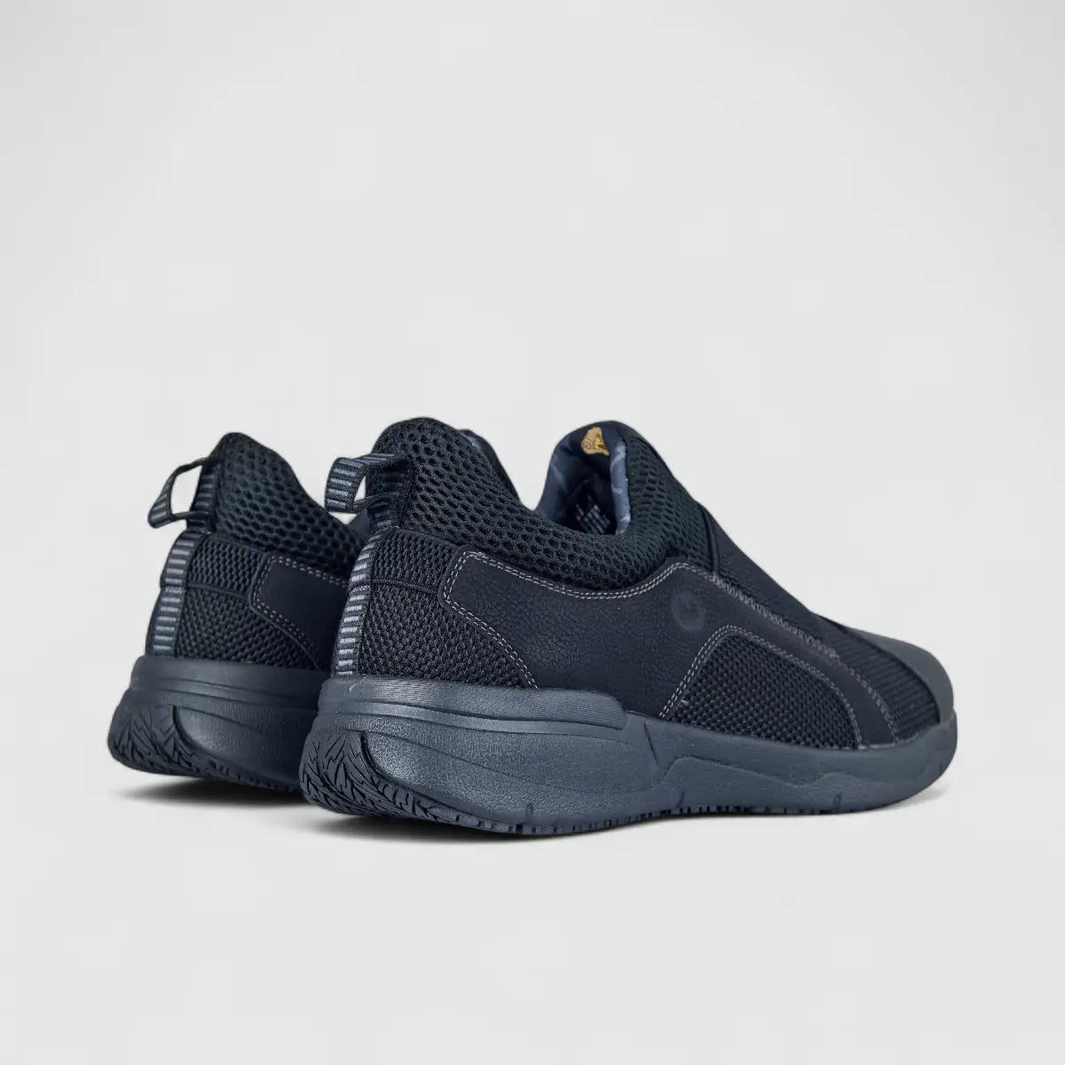 Nunn Bush Men's Grazie Comfort Slip On 181155/001 Black NB9 Sneakers | familyshoecentre