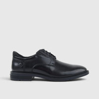 Nunn Bush Men's Icon EZ Plain Lace Up Comfort/Dress Shoe 131187/001 Black NB14