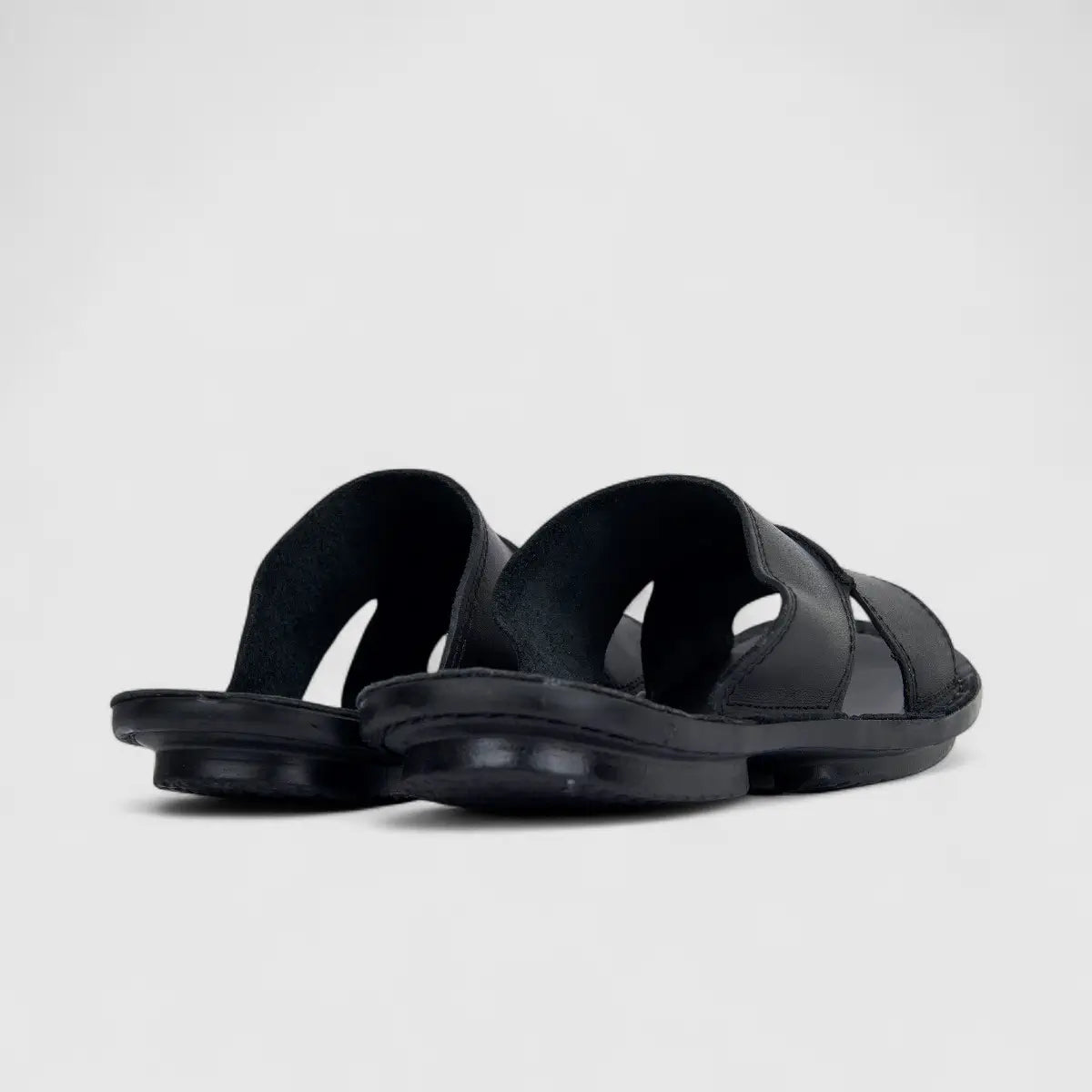 Octane Men's Casual Push In Sandal DU112 Black NM5