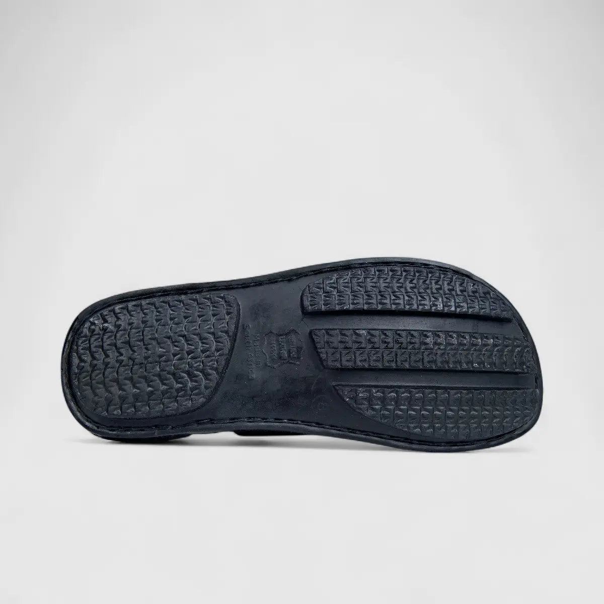 Octane Men's Casual Push In Sandal DU112 Black NM5