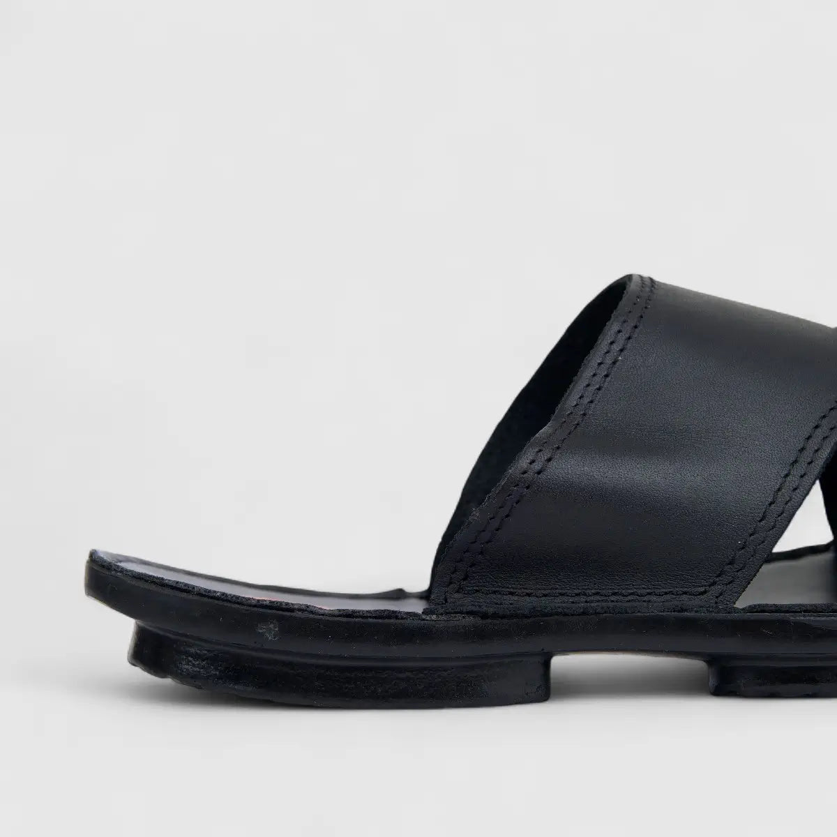 Octane Men's Casual Push In Sandal DU112 Black NM5