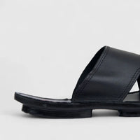 Octane Men's Casual Push In Sandal DU112 Black NM5