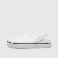Off Court Clog White 208371 Slides | familyshoecentre