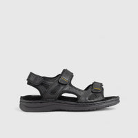 Otiss Comfort Sandals Black 00876 Sandals | familyshoecentre