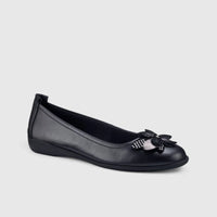 Paradise Comfort Shoe Black Pumps | familyshoecentre