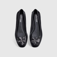 Paradise Comfort Shoe Black Pumps | familyshoecentre