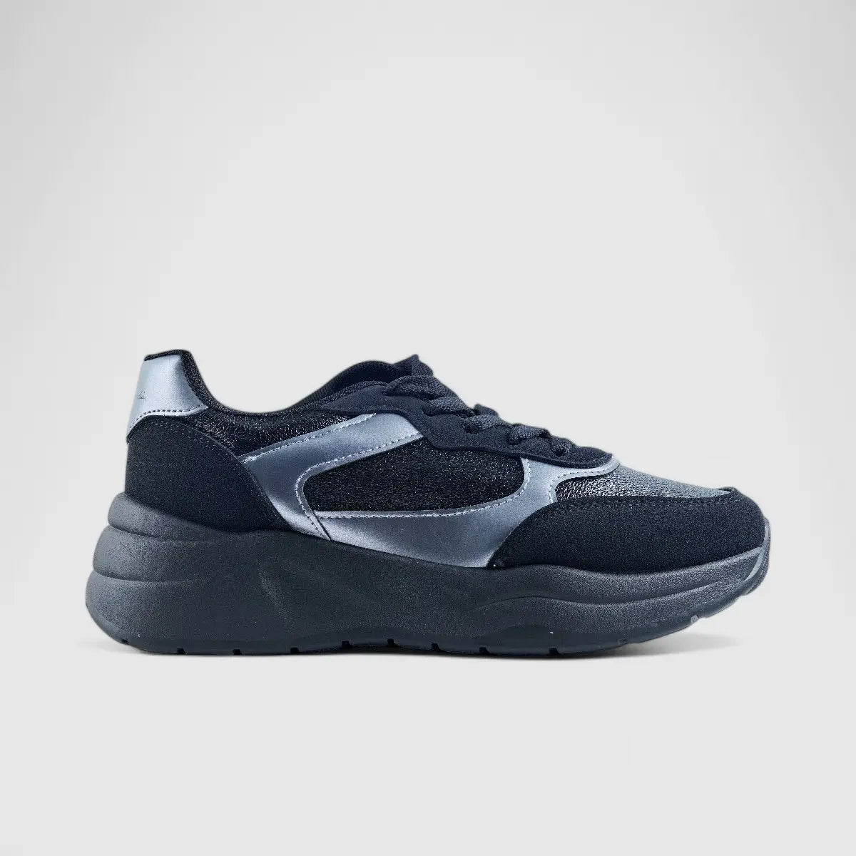 PC Casual Sneaker Black 10693 PC239 Sneakers | familyshoecentre