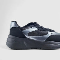 PC Casual Sneaker Black 10693 PC239 Sneakers | familyshoecentre