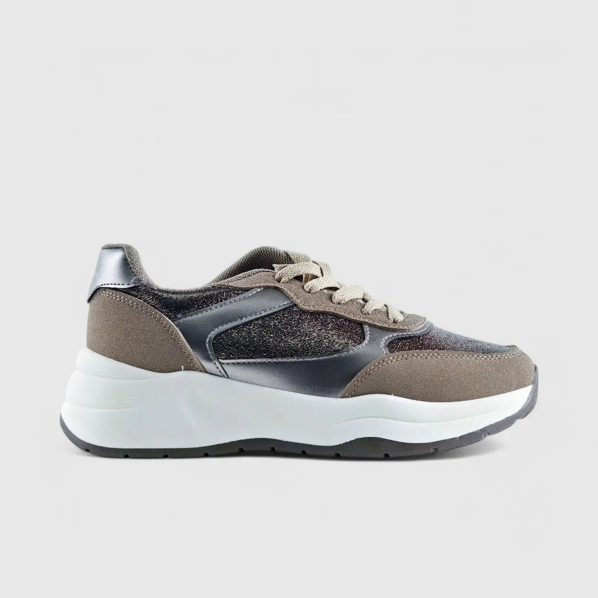 PC Casual Sneaker Bronze 10693 PC238 Sneakers | familyshoecentre