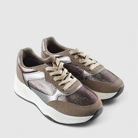 PC Casual Sneaker Bronze 10693 PC238 Sneakers | familyshoecentre