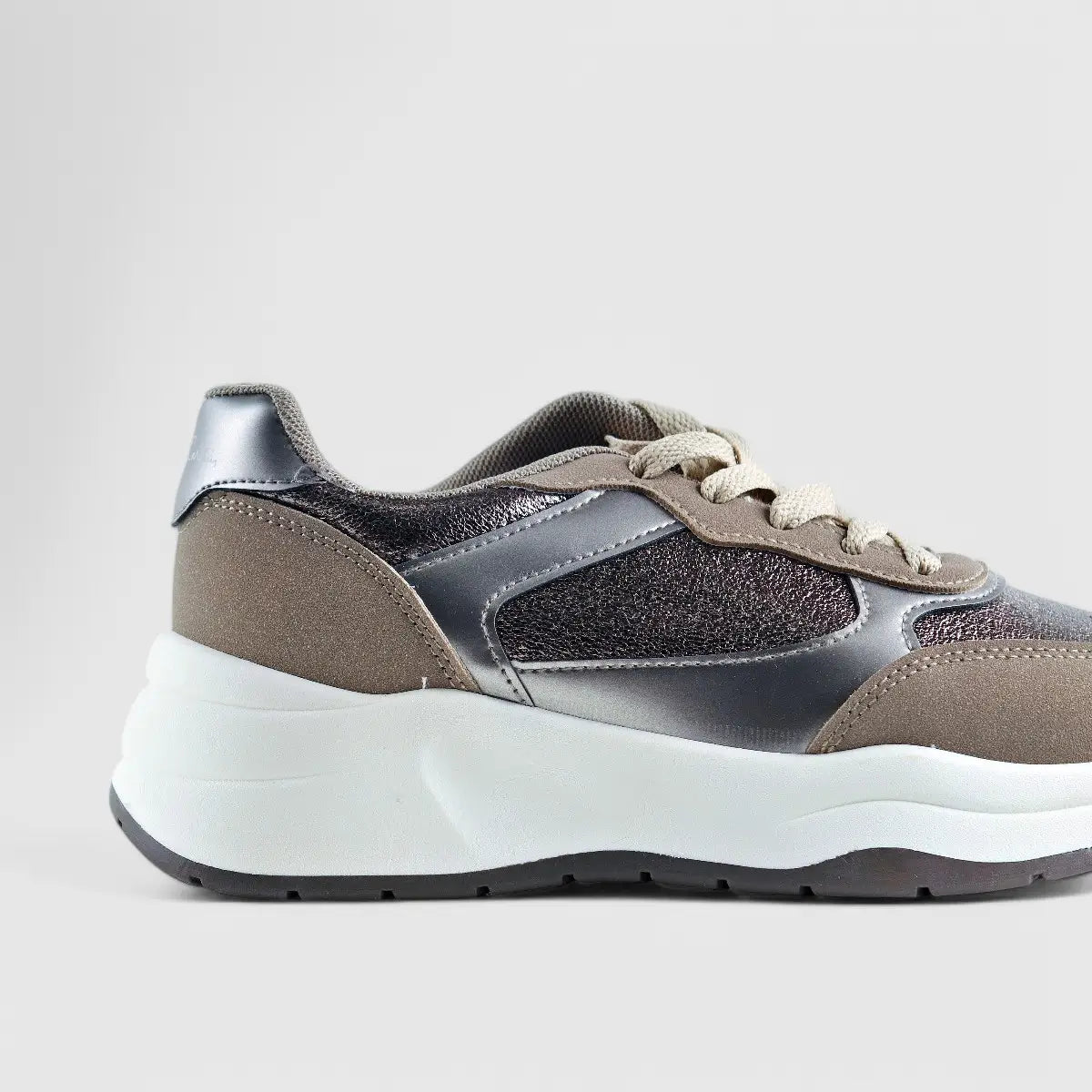 PC Casual Sneaker Bronze 10693 PC238 Sneakers | familyshoecentre