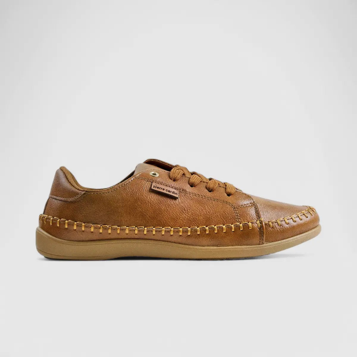 PC Casual Sneaker Tan 10655 Sneakers | familyshoecentre