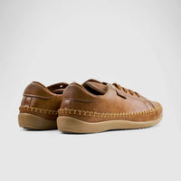 PC Casual Sneaker Tan 10655 Sneakers | familyshoecentre