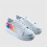 PC Casual Sneaker White Multi 10718 PC227 Sneakers | familyshoecentre