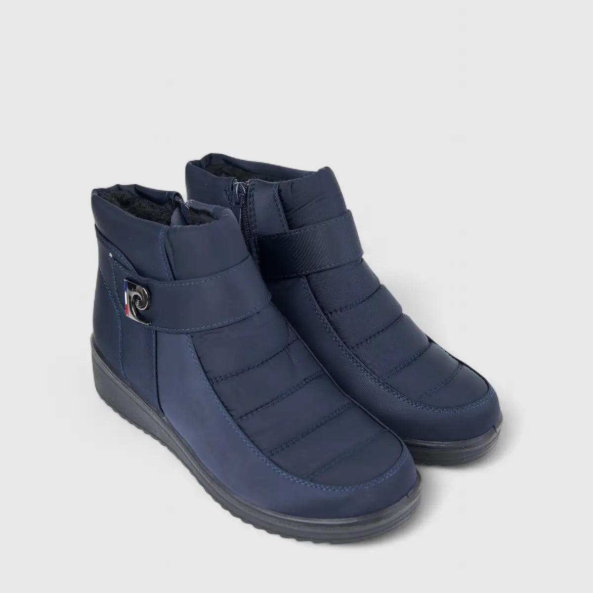 PC Ladies Casual Ankle Boot PCL10873 Navy PB11