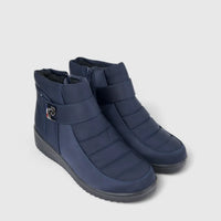 PC Ladies Casual Ankle Boot PCL10873 Navy PB11