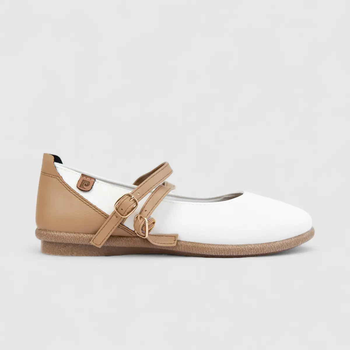 PC ladies Casual Pump PCL10870 White/Beige PC349