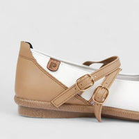 PC ladies Casual Pump PCL10870 White/Beige PC349