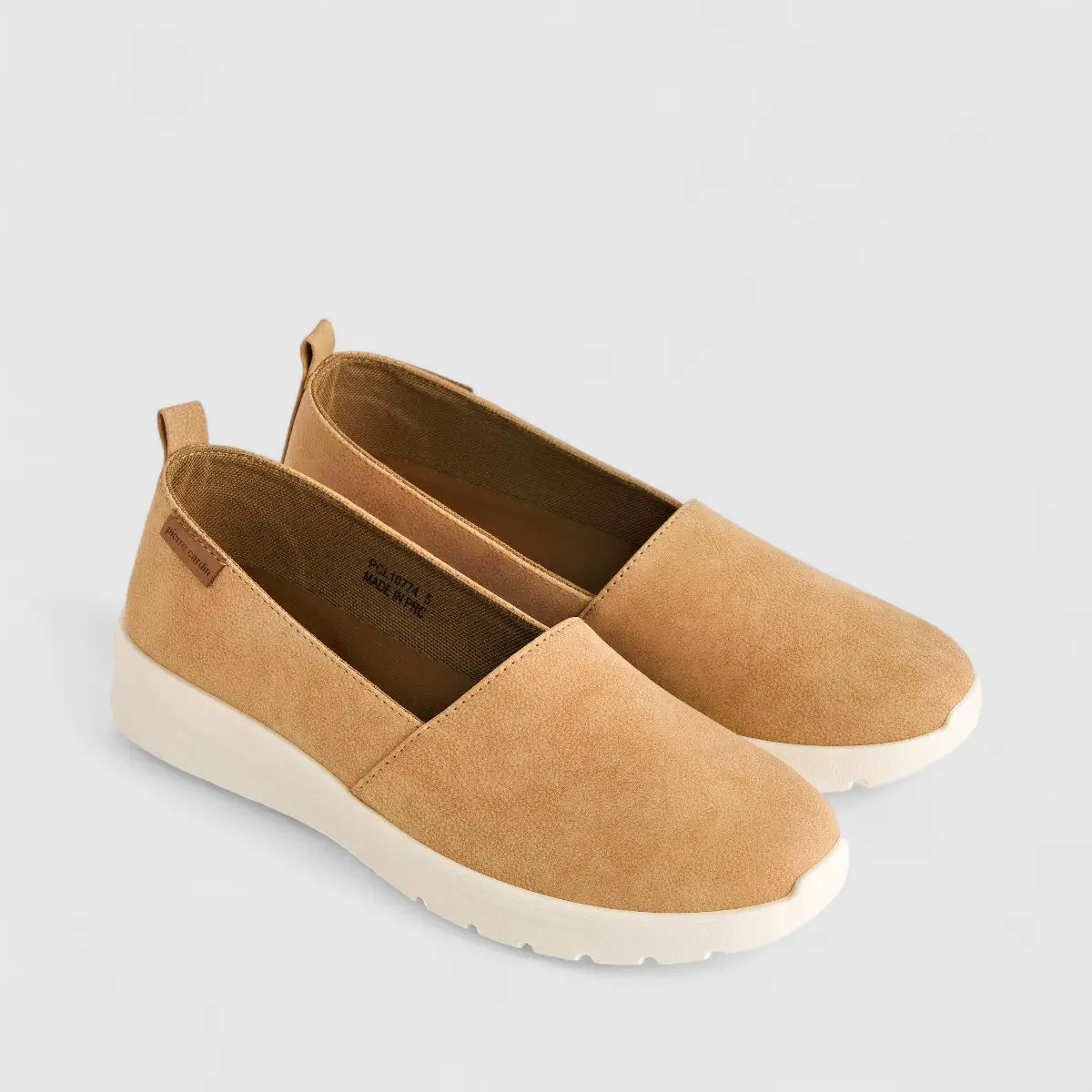 PC Ladies Casual Slip On Sneaker PCL10774 Camel PC279