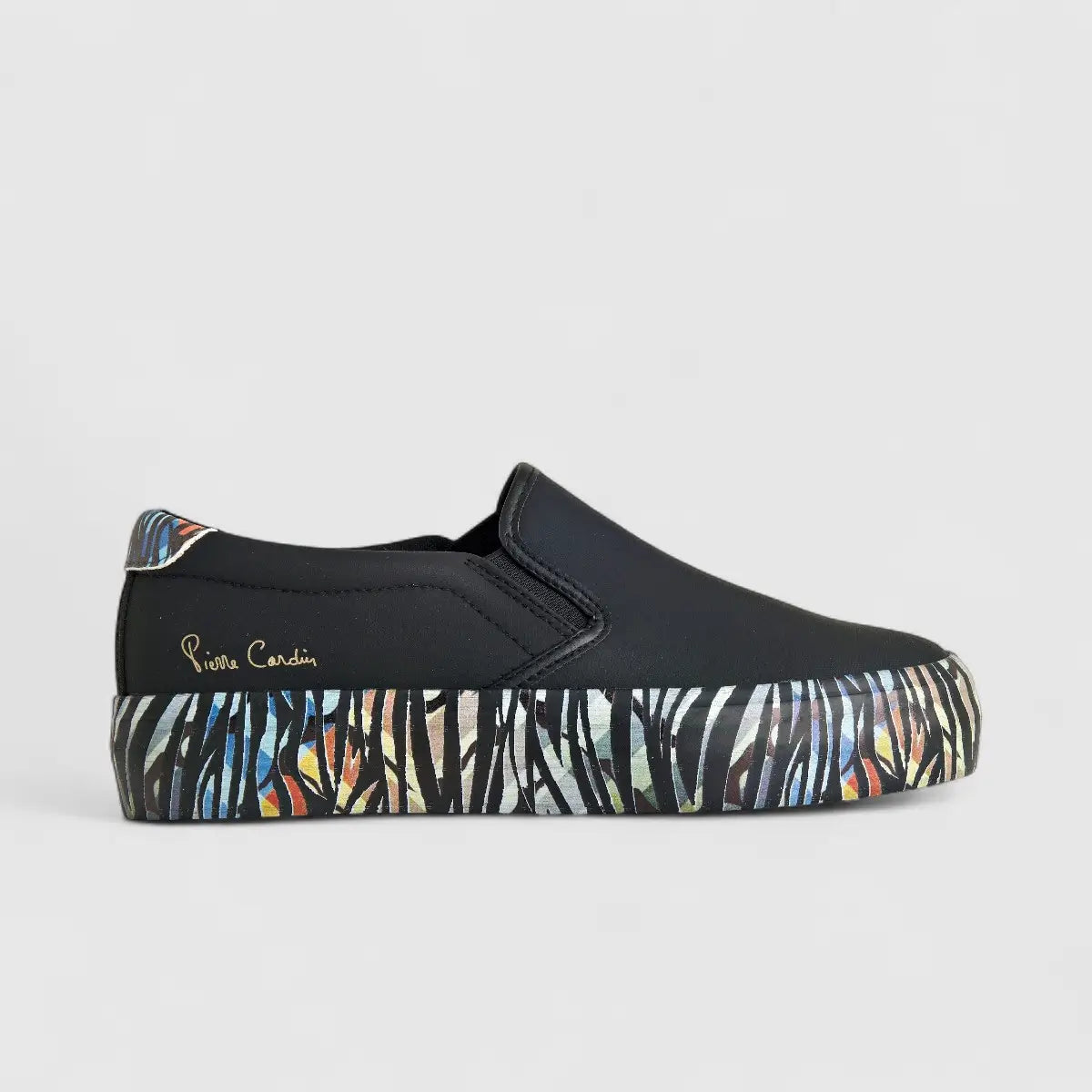 PC Ladies Casual Slip On Sneaker PCL10780 Black PC284