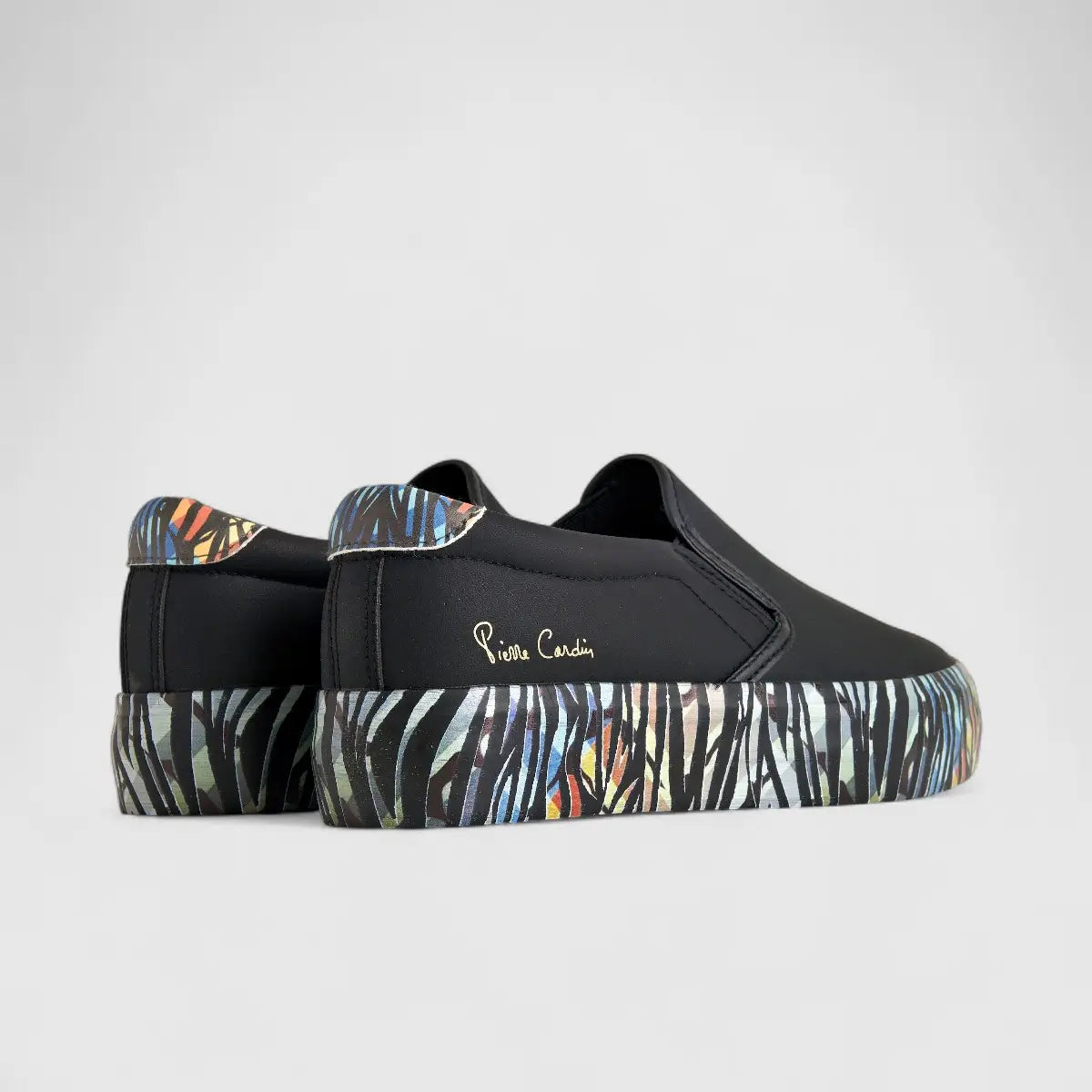PC Ladies Casual Slip On Sneaker PCL10780 Black PC284